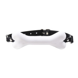 Kinky Puppy Baillon SM Os Blanc